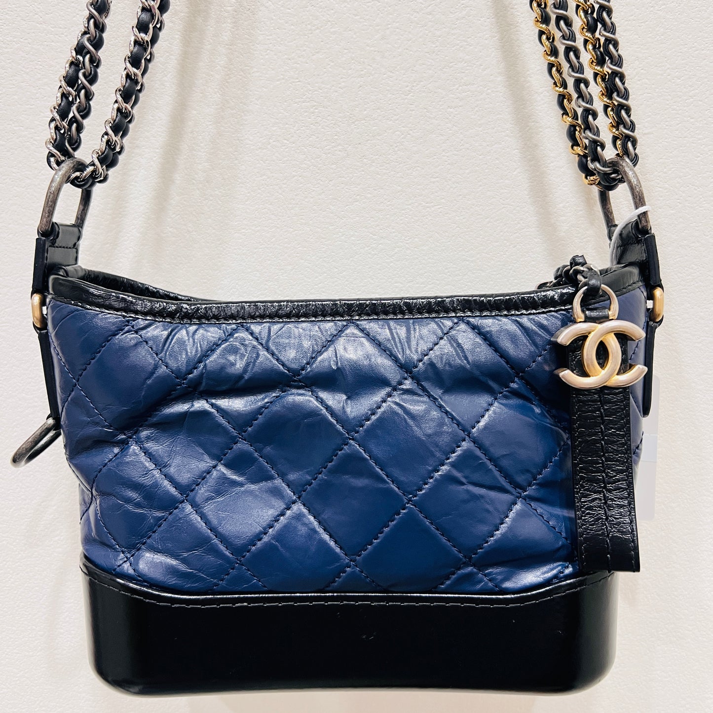 CHANEL Gabrielle Medium Navy Blue