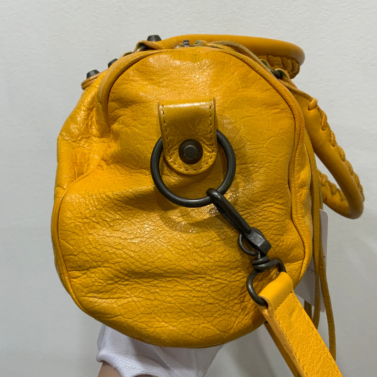 BALENCIAGA Classic Twiggy Bag 25cm Mango/Mangue Color