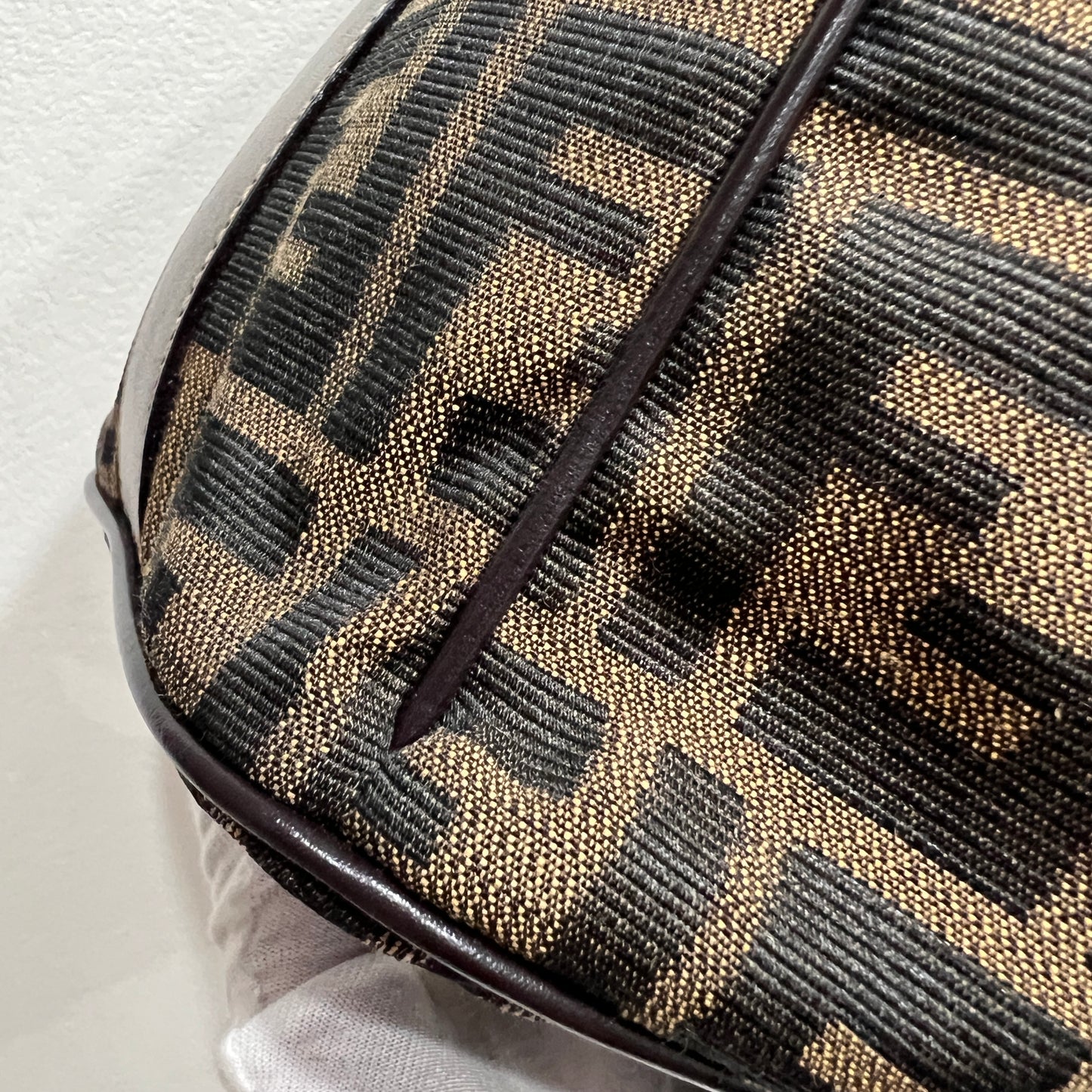 FENDI Zucca Vanity Bag 24cm