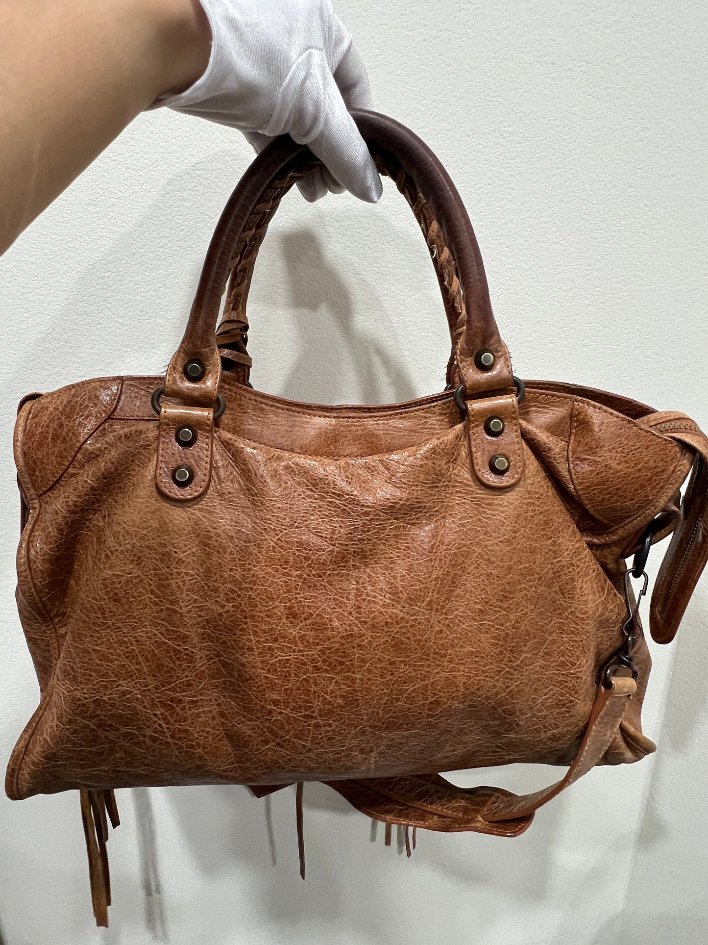 BALENCIAGA City bag with mirror