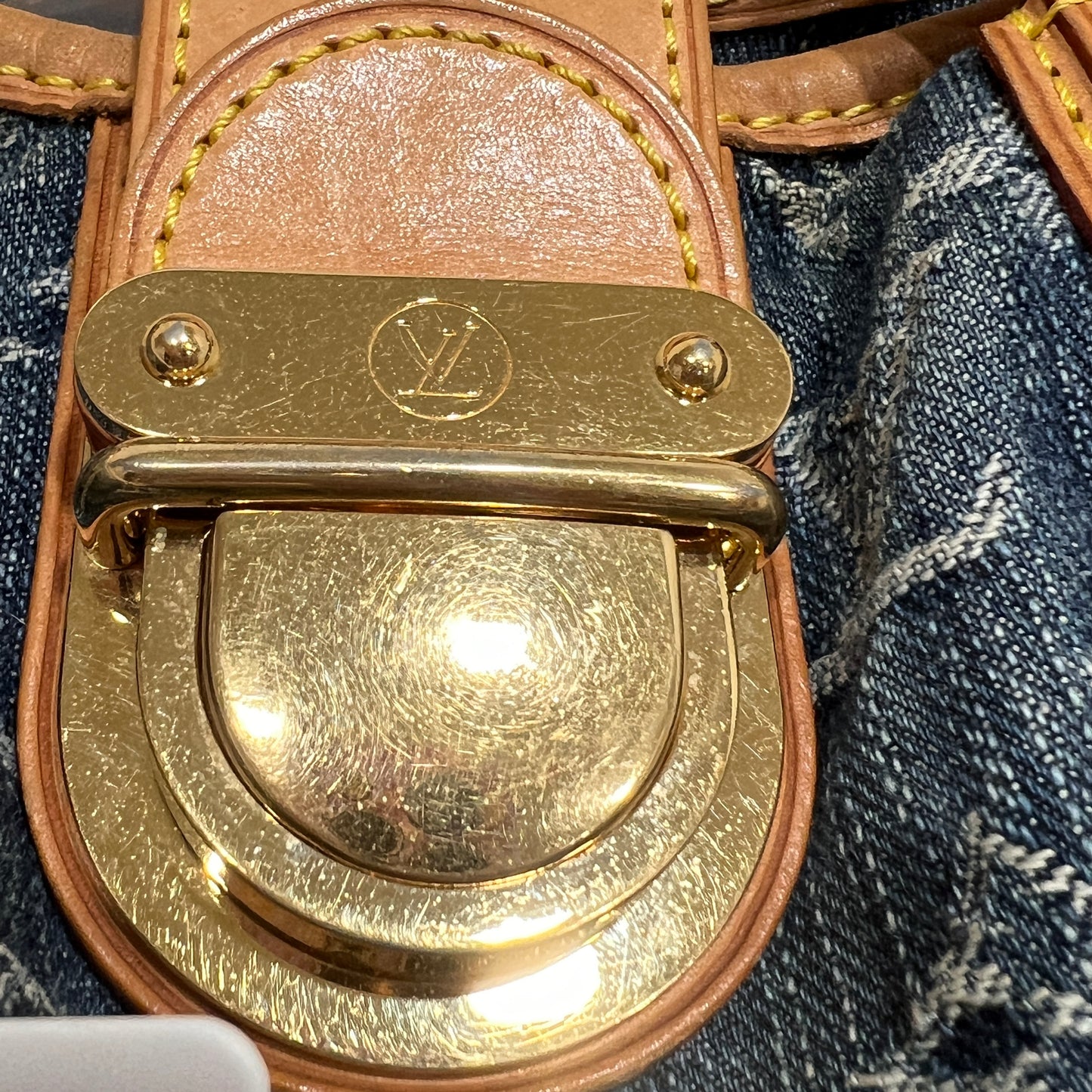 LOUIS VUITTON Denim Handbag