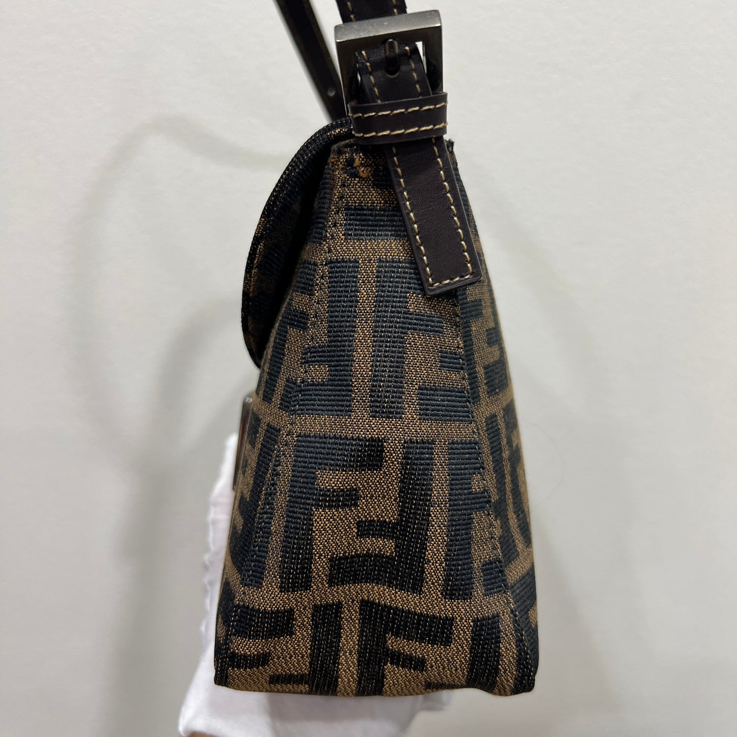 FENDI Zucca Baguette Shoulder Bag