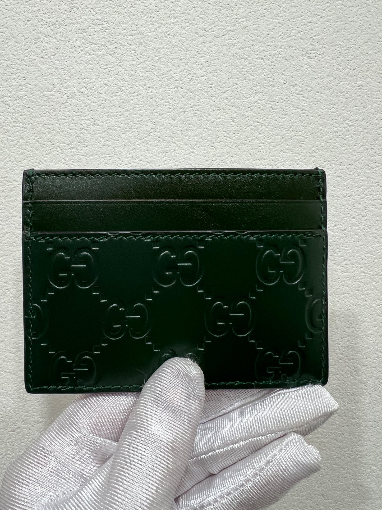 GUCCI CARD CASE WITH INCLUSIONS