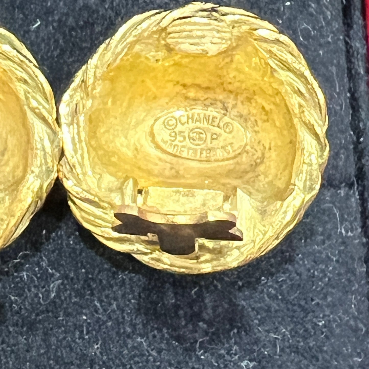 CHANEL Clip on Earrings
