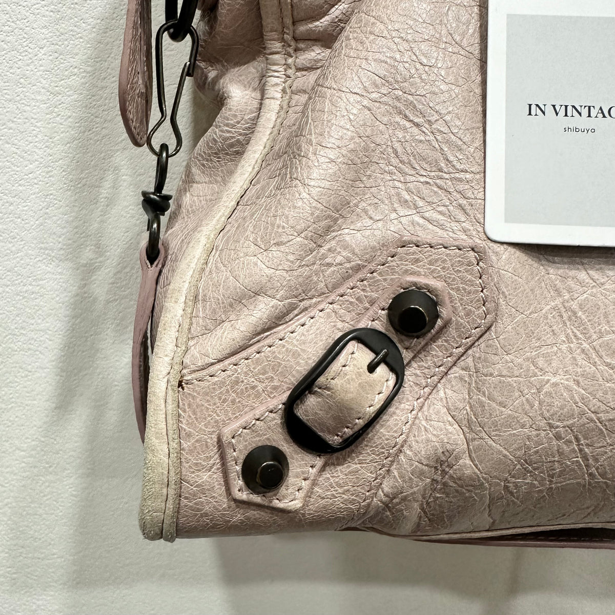 BALENCIAGA City Bag Medium Pale Pink