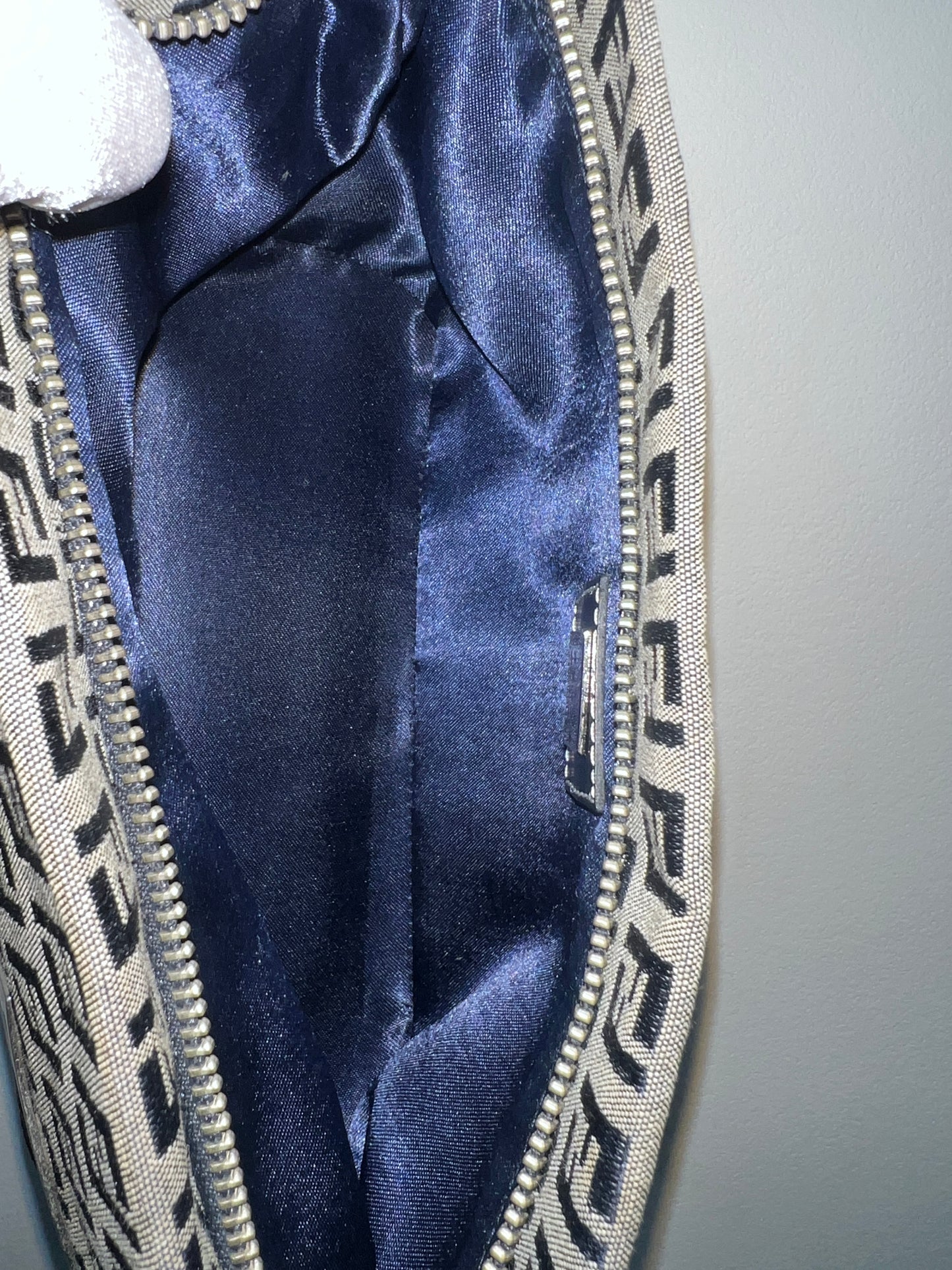 FENDI Monogram Zuccino Shoulder Bag