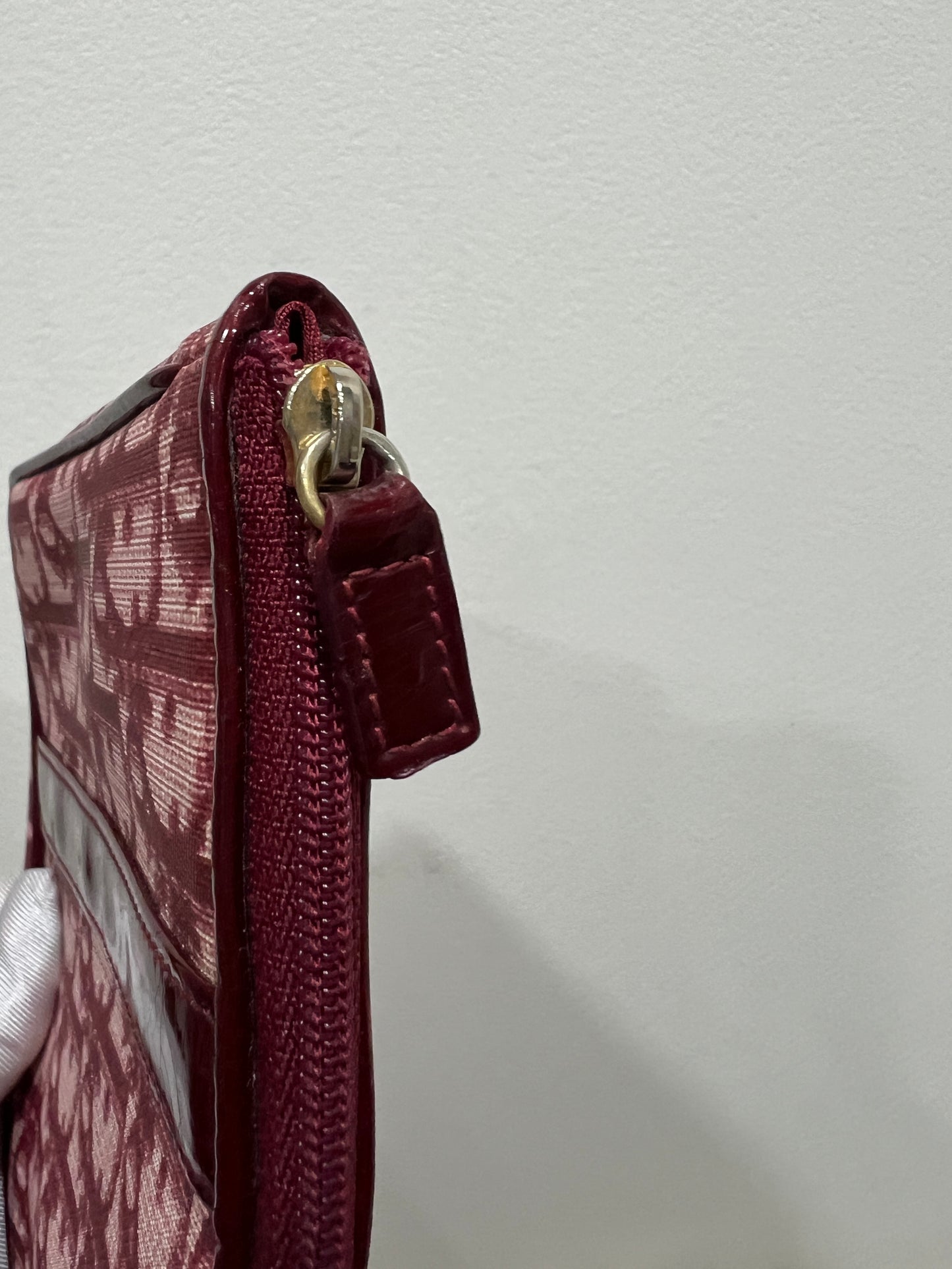 DIOR Diorissimo Cloth Clutch Bag