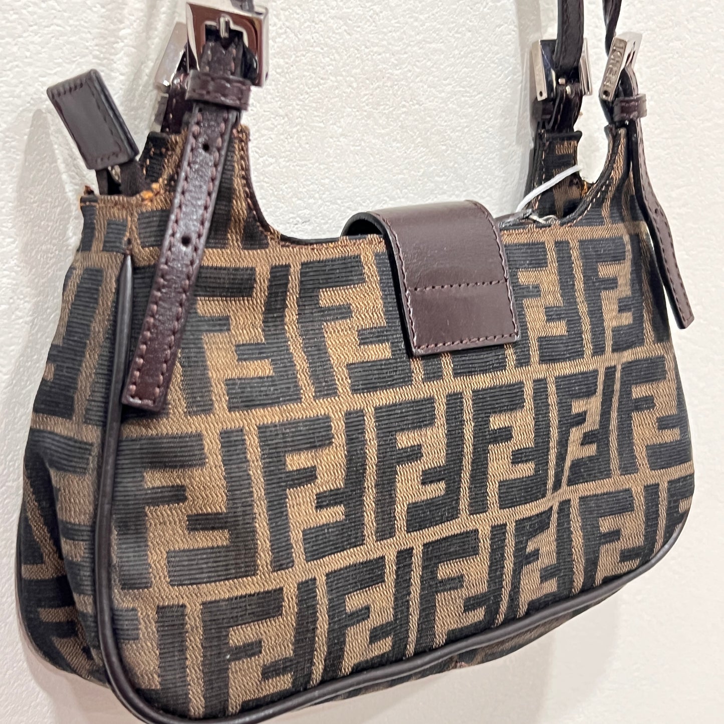 FENDI Zucca Shoulder Bag