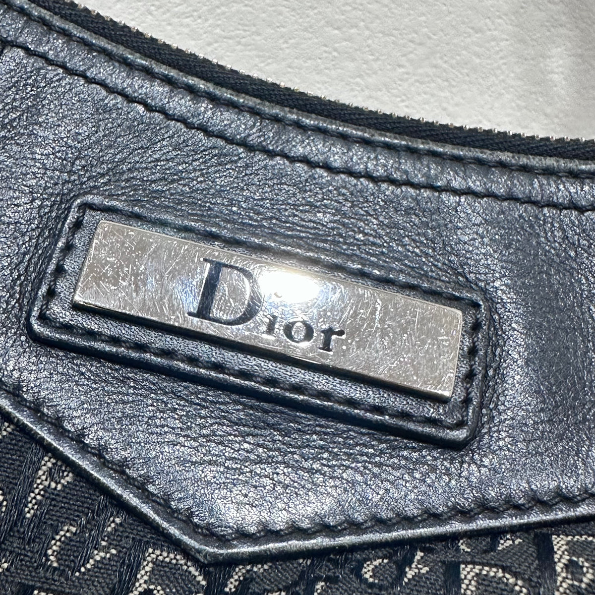 CHRISTIAN DIOR Street Chic Trotter One-Shoulder Bag designed by John Galliano Early 2000s