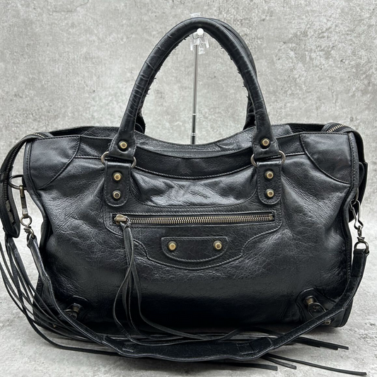 BALENCIAGA CITY Leather Bag