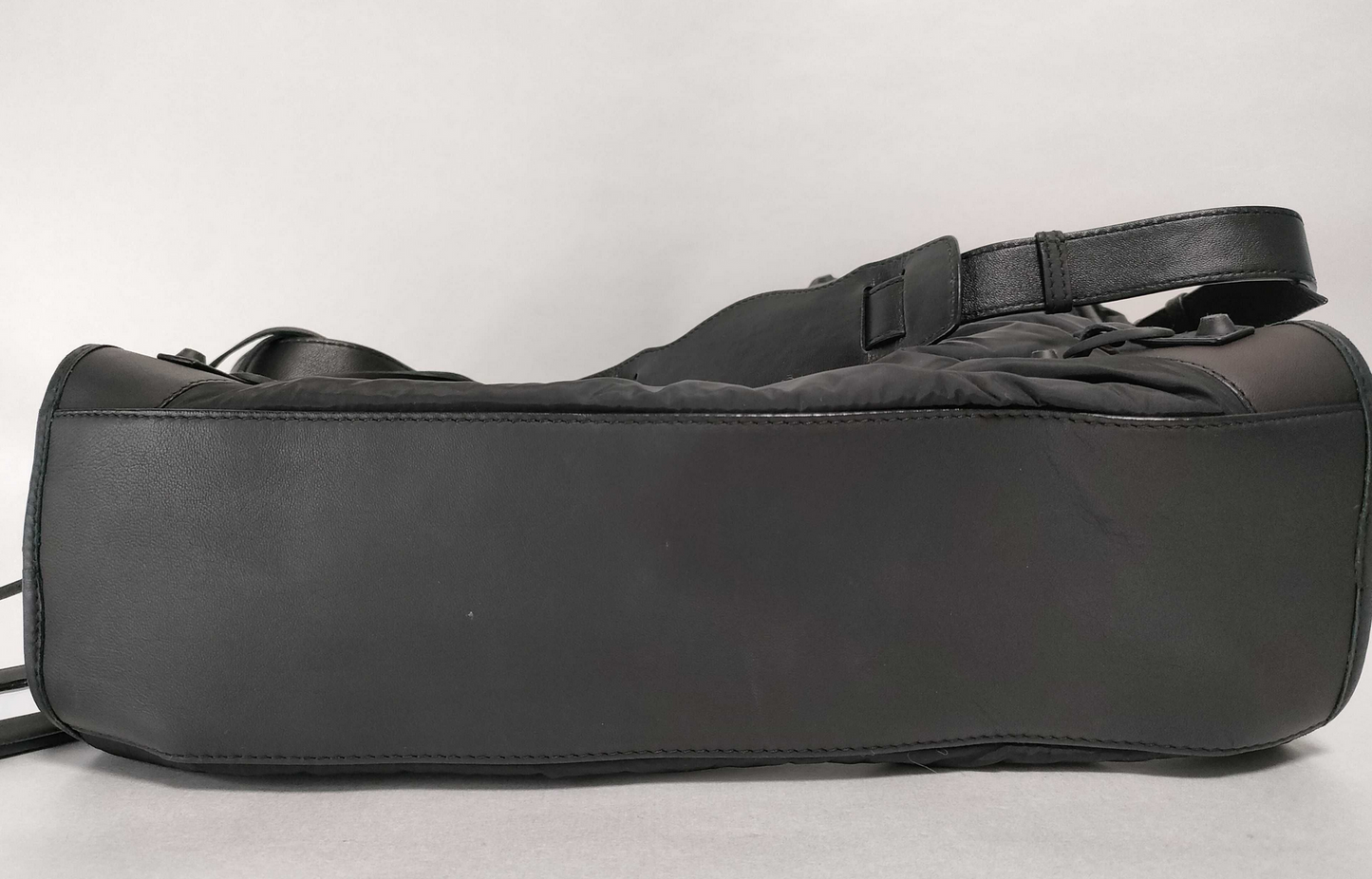 BALENCIAGA BLACK Nylon City Bag