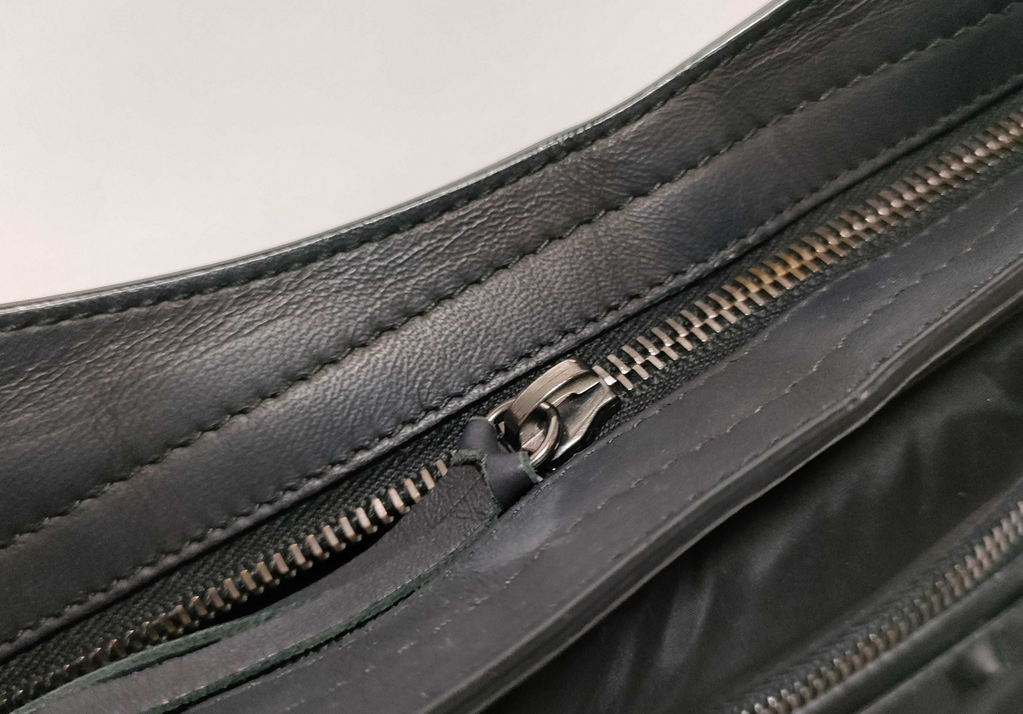 BALENCIAGA BLACK Nylon City Bag