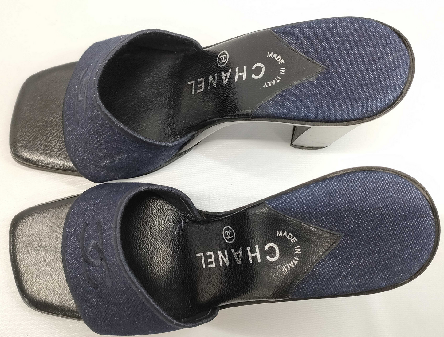 CHANEL DENIM sandals　