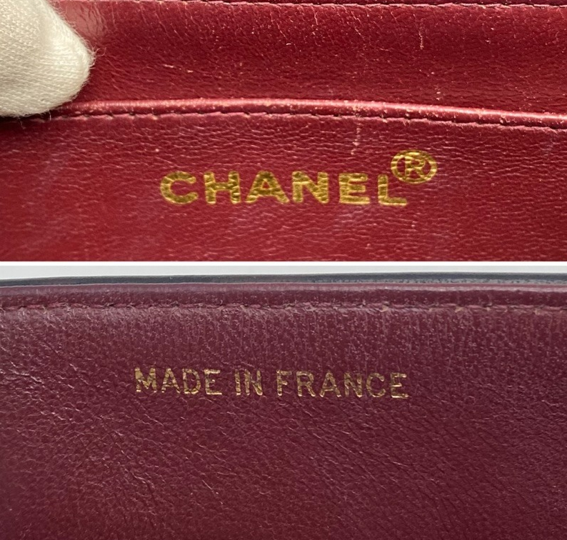 CHANEL Kelly Wave Chain Shoulder Bag 24K gold