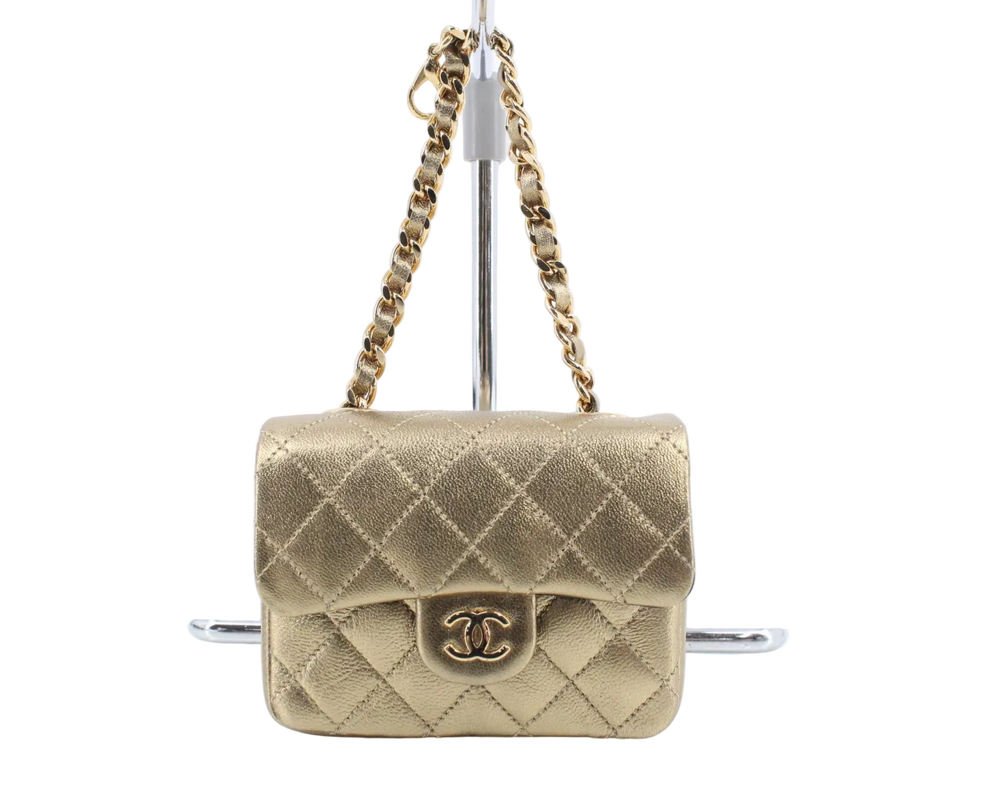 CHANEL MINI BAG gold 1998’s
