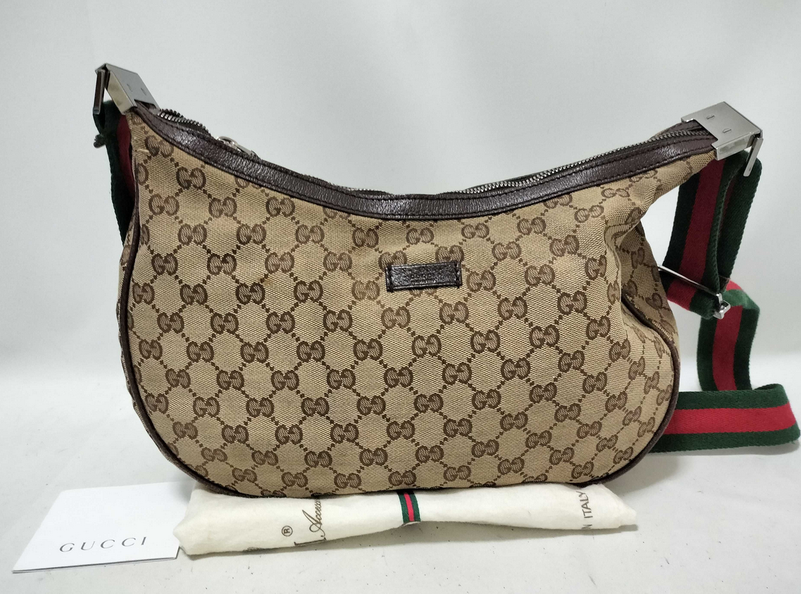 GUCCI webbing shoulder bag