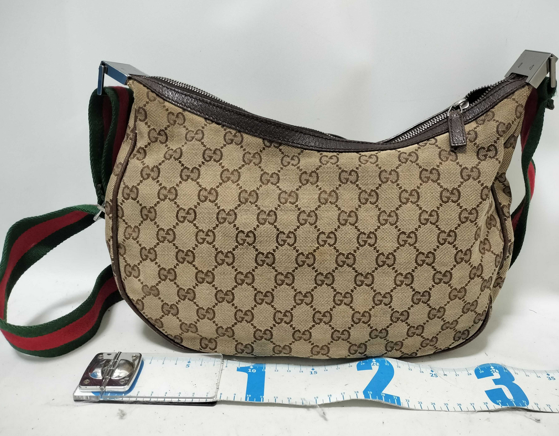 GUCCI webbing shoulder bag