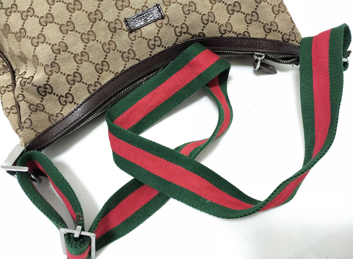 GUCCI webbing shoulder bag