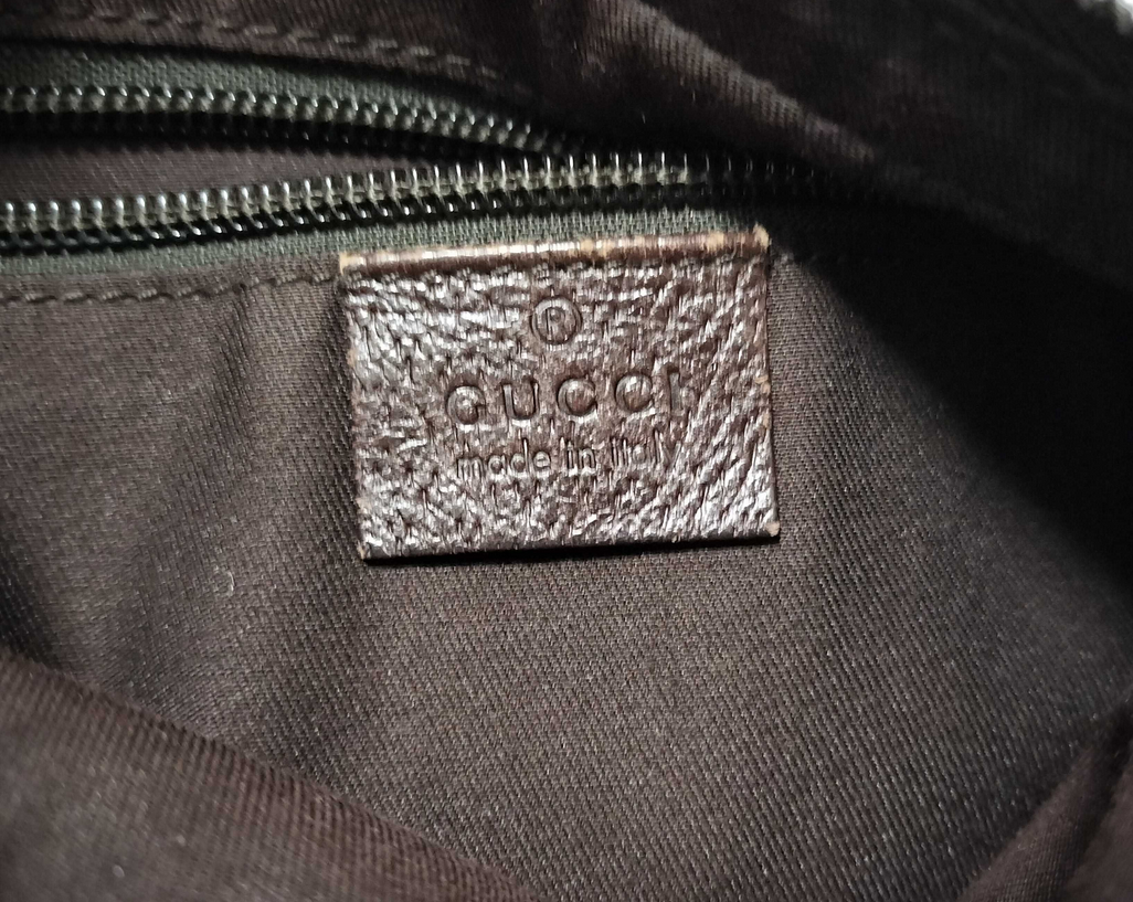 GUCCI webbing shoulder bag