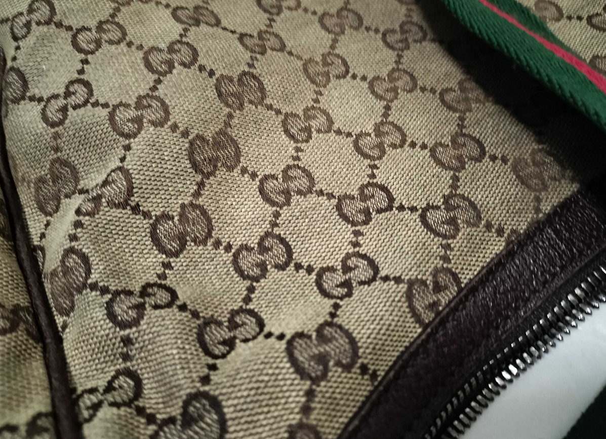 GUCCI webbing shoulder bag