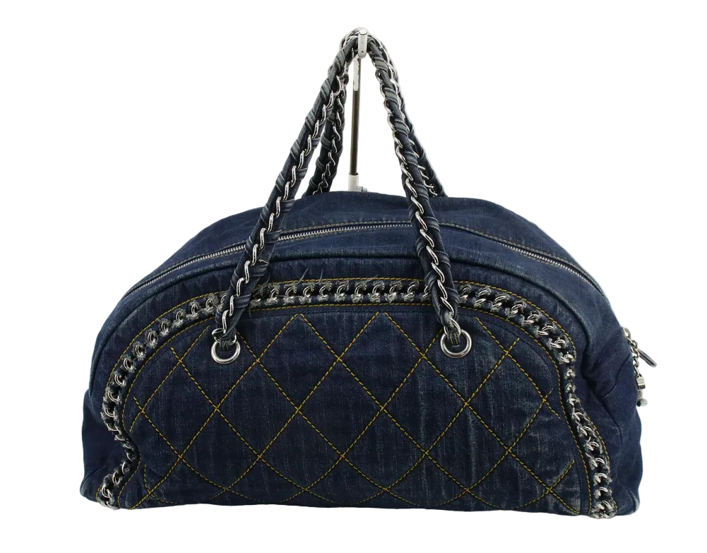 CHANEL DENIM BOSTON