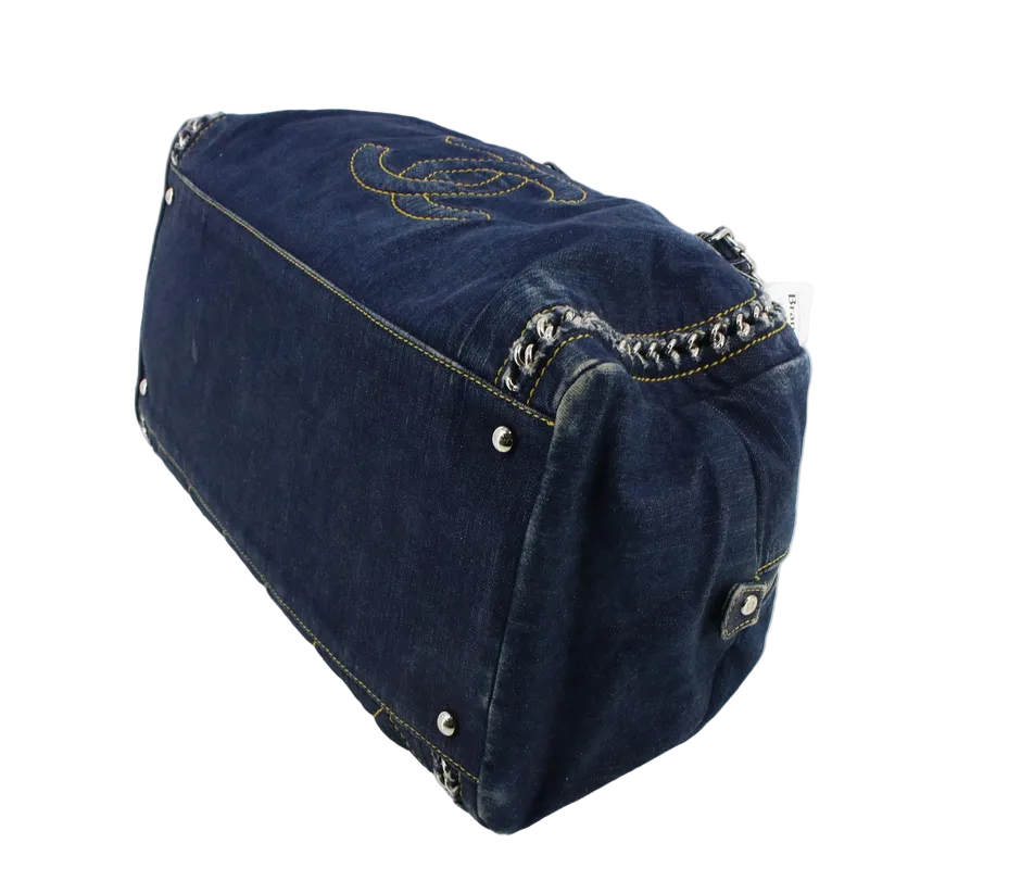 CHANEL DENIM BOSTON