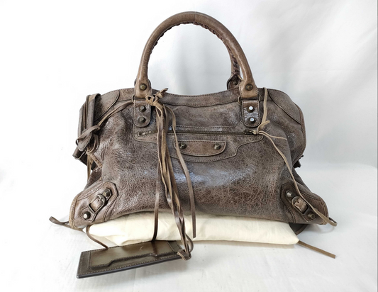 Balenciaga city bag Brown