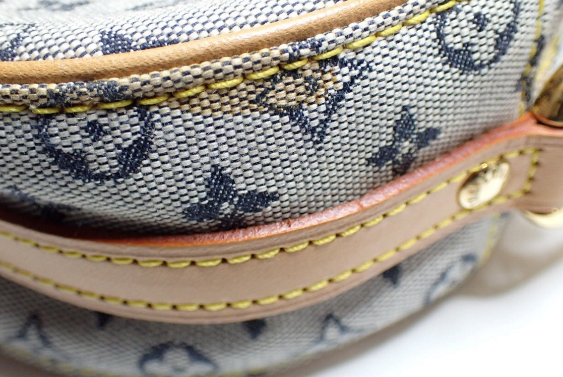 Louis Vuitton Jane PM mini denim shoulder bag