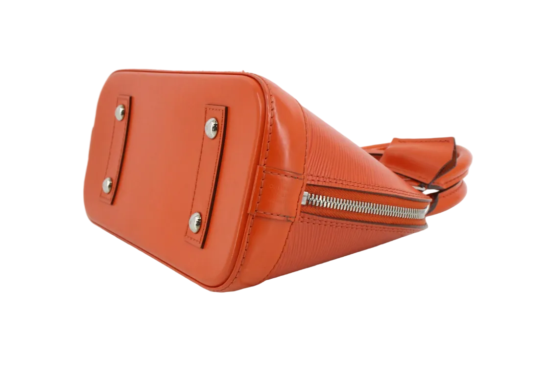 LOUIS VUITTON ALMA BB Epi Leather