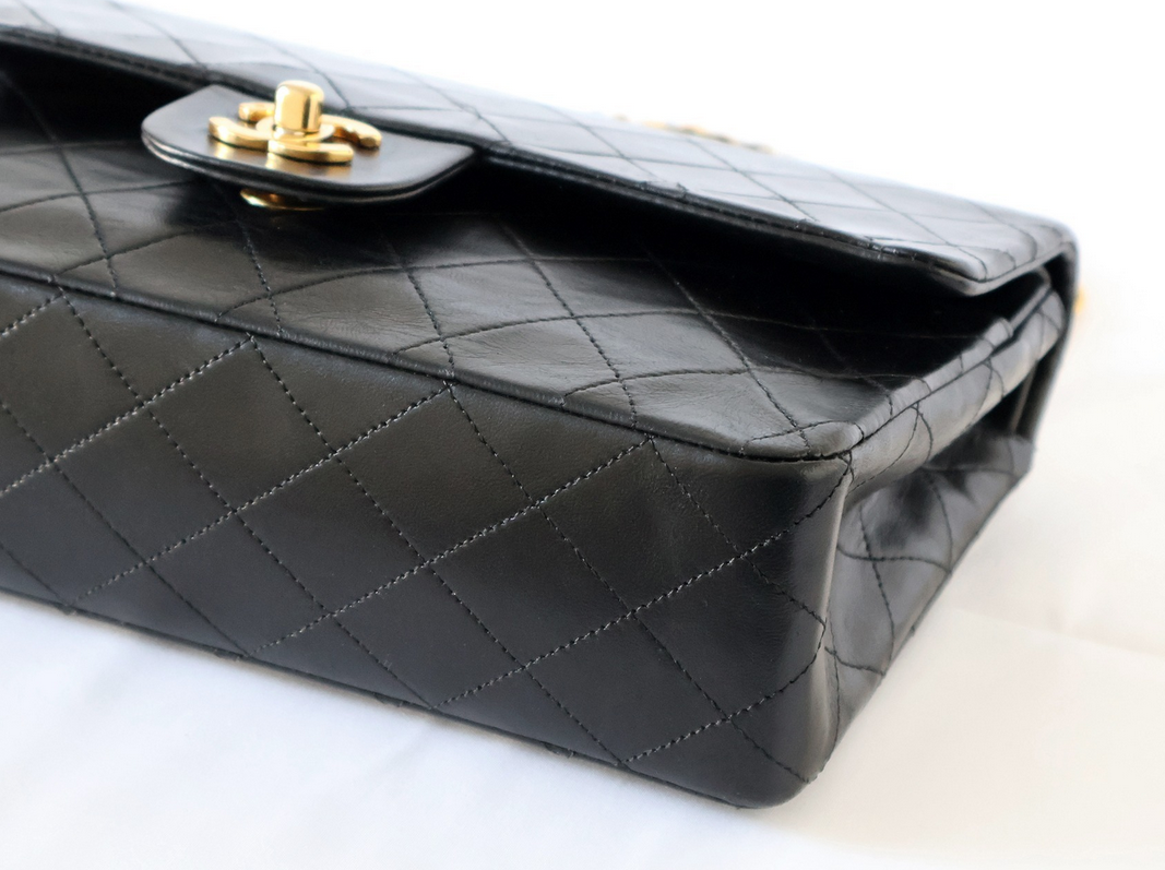 CHANEL DOUBLE FLAP 24K GOLD