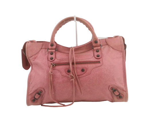 BALENCIAGA CITY BAG PINK