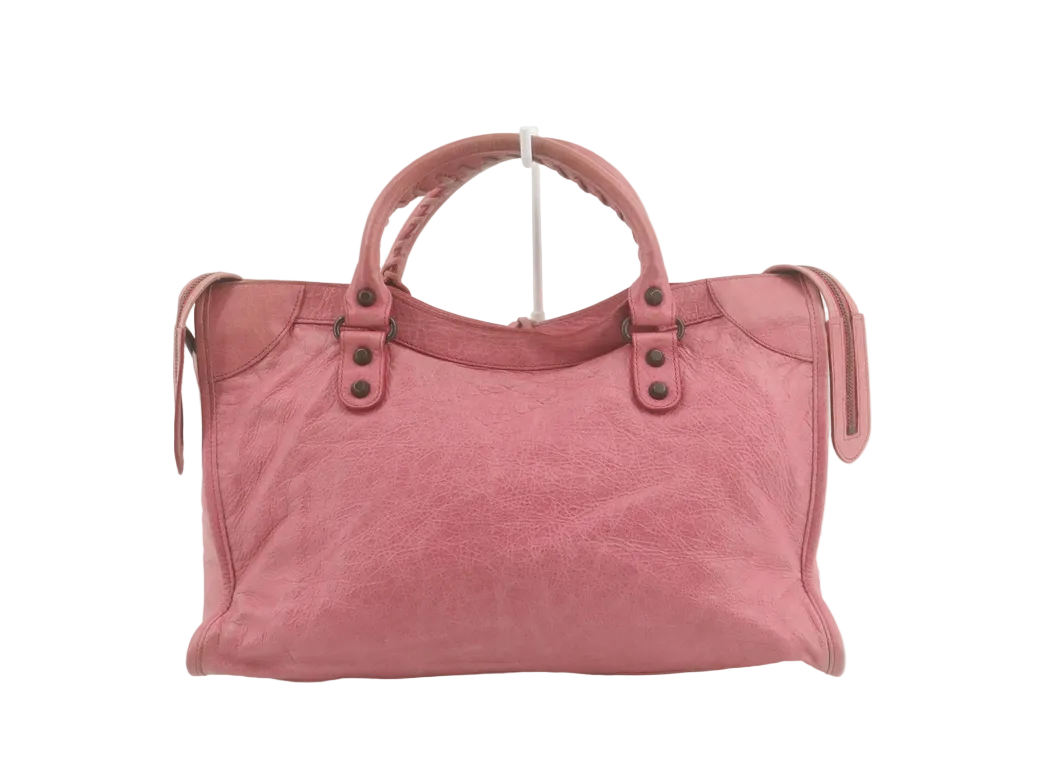 BALENCIAGA CITY BAG PINK