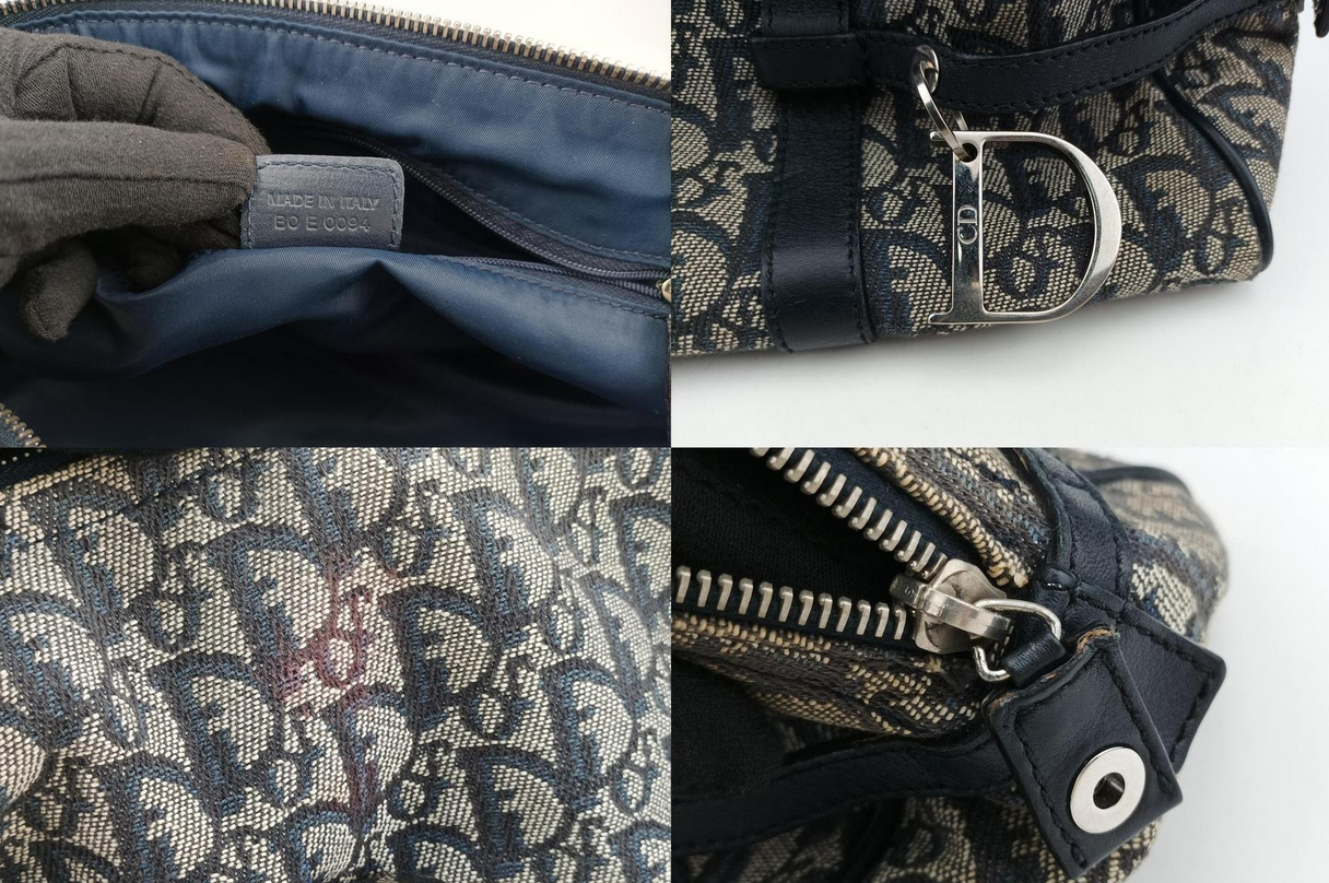 CHRISTIAN DIOR Trotter Jacquard bag