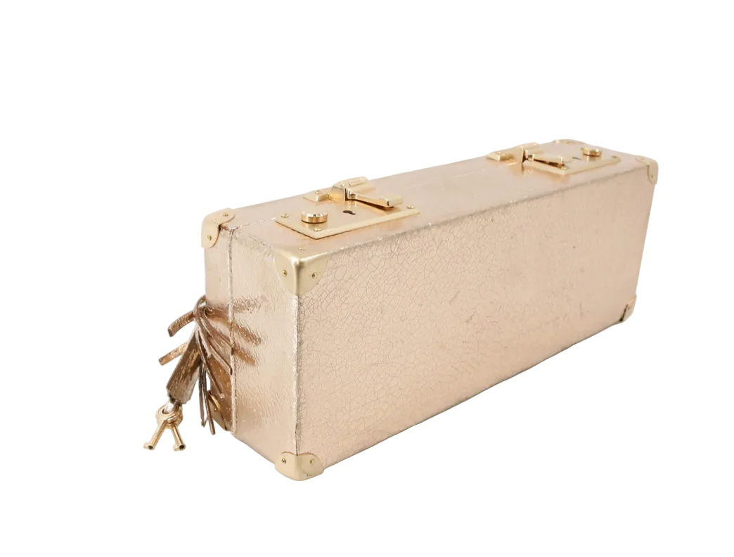 FENDI Archival Cosmetic Storage Bag (Pink Gold)