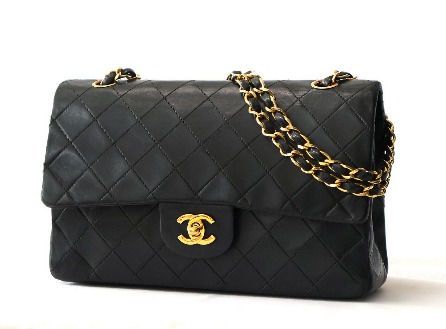 CHANEL double flap 25  year 1986 (6736217)