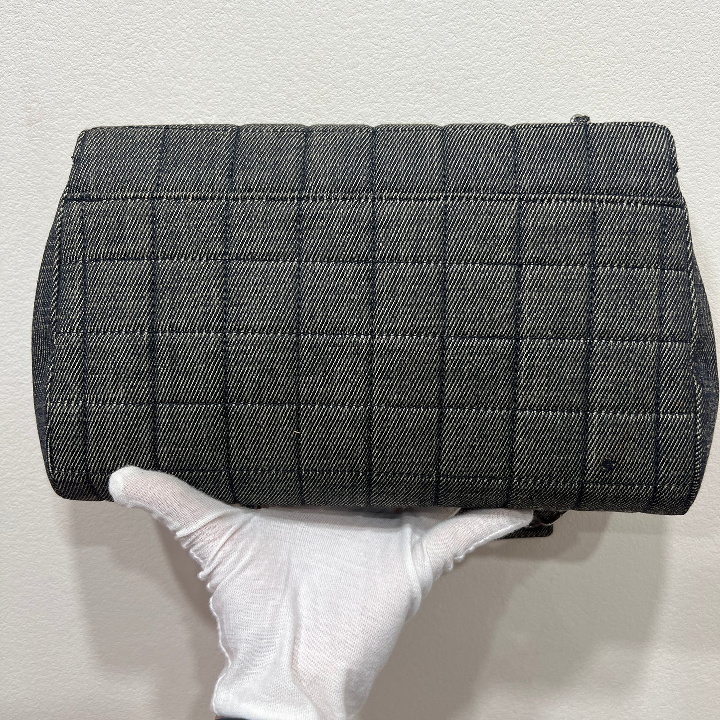 CHANEL DENIM Shoulder Bag with Authenticity Card