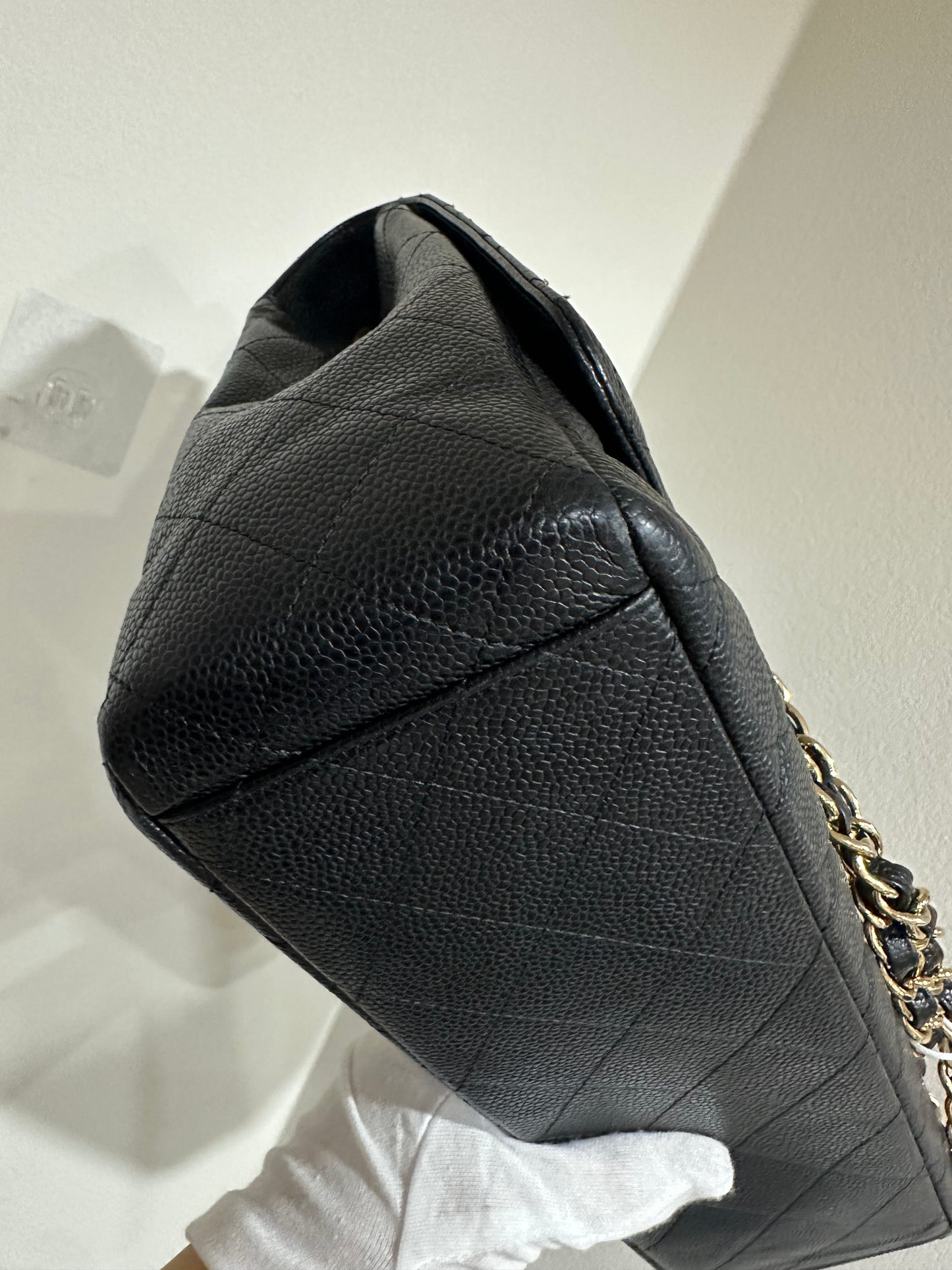 Chanel Classic Single Flap Maxi caviar
