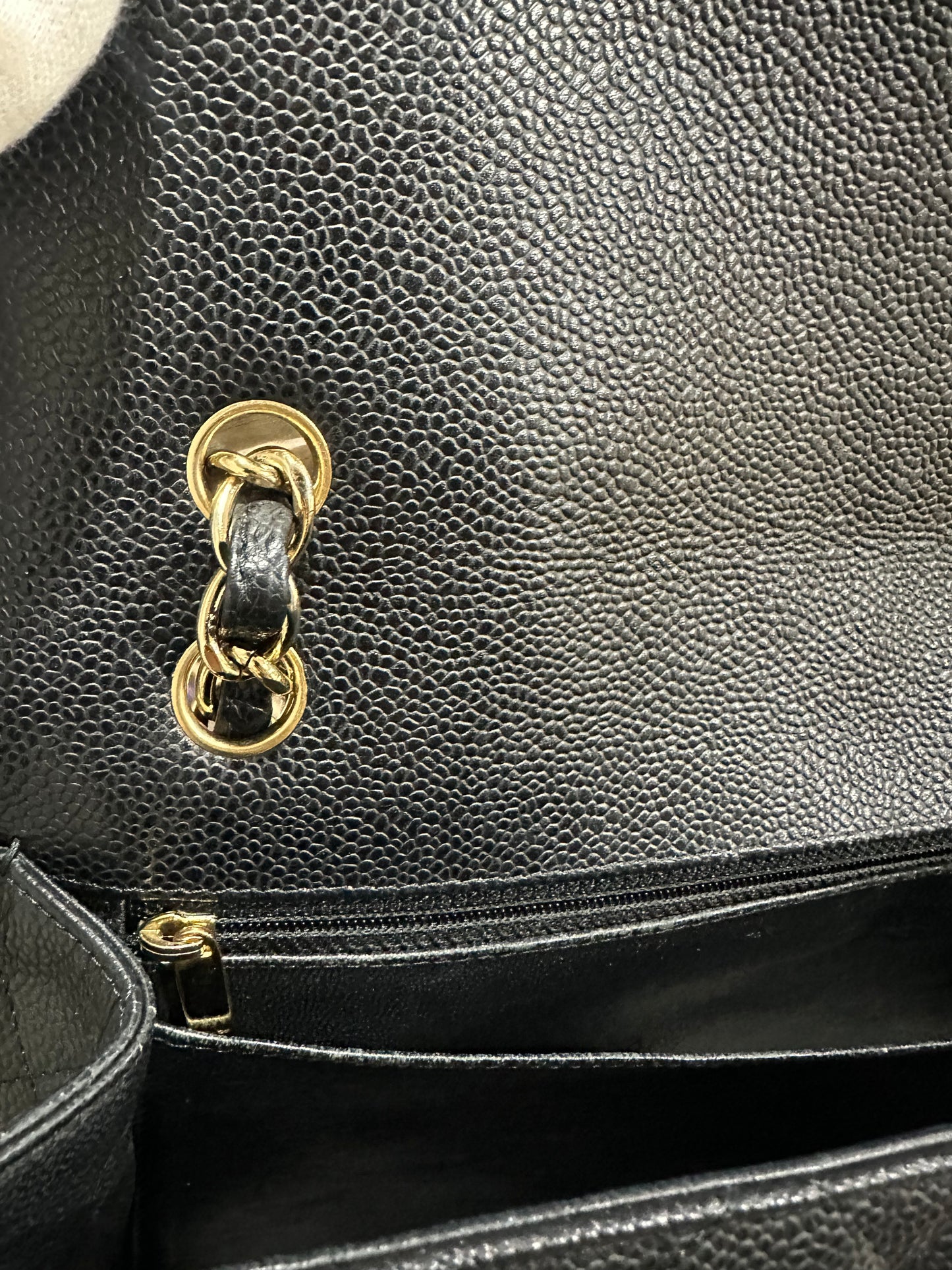 Chanel Classic Single Flap Maxi caviar