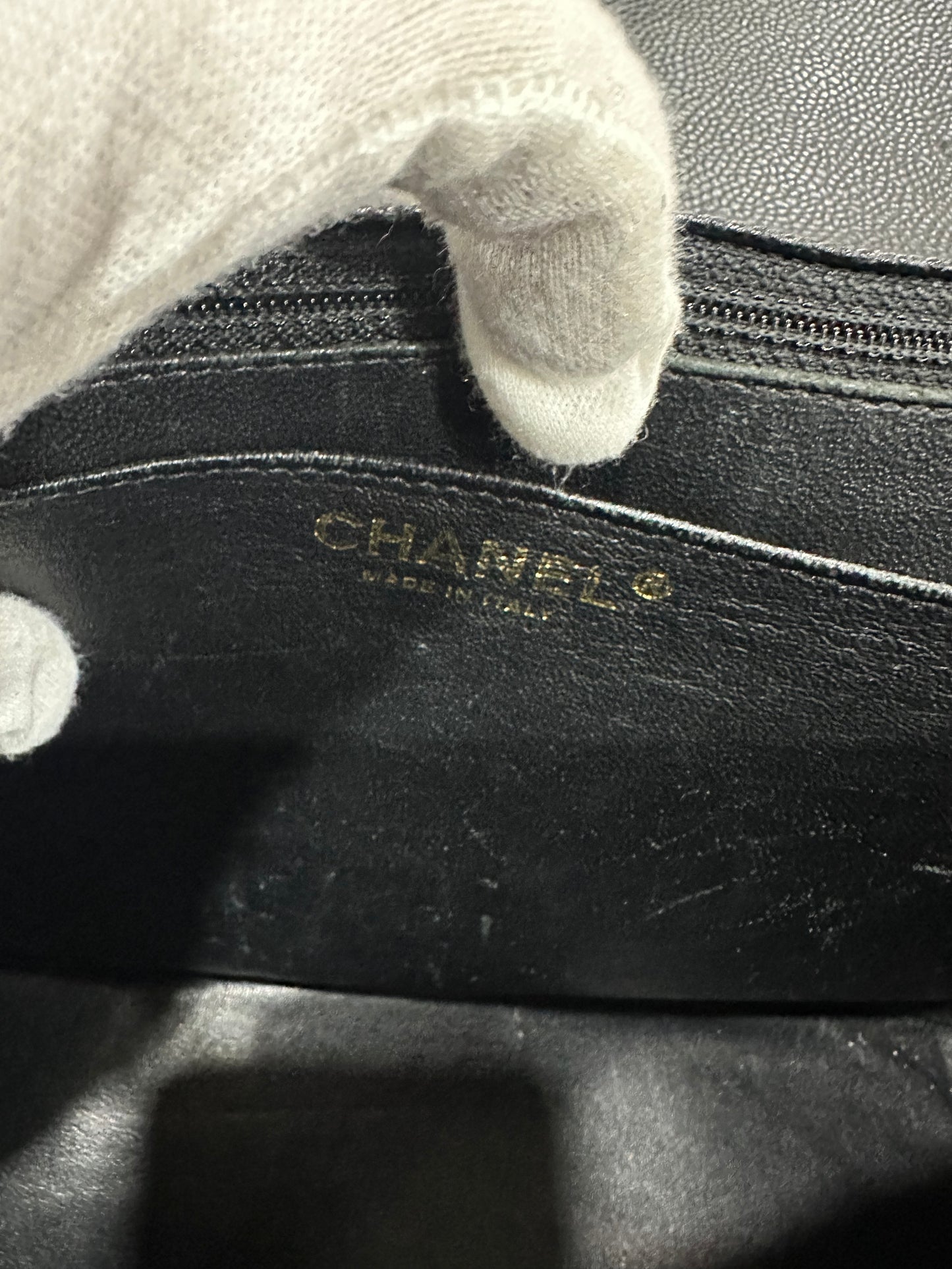 Chanel Classic Single Flap Maxi caviar