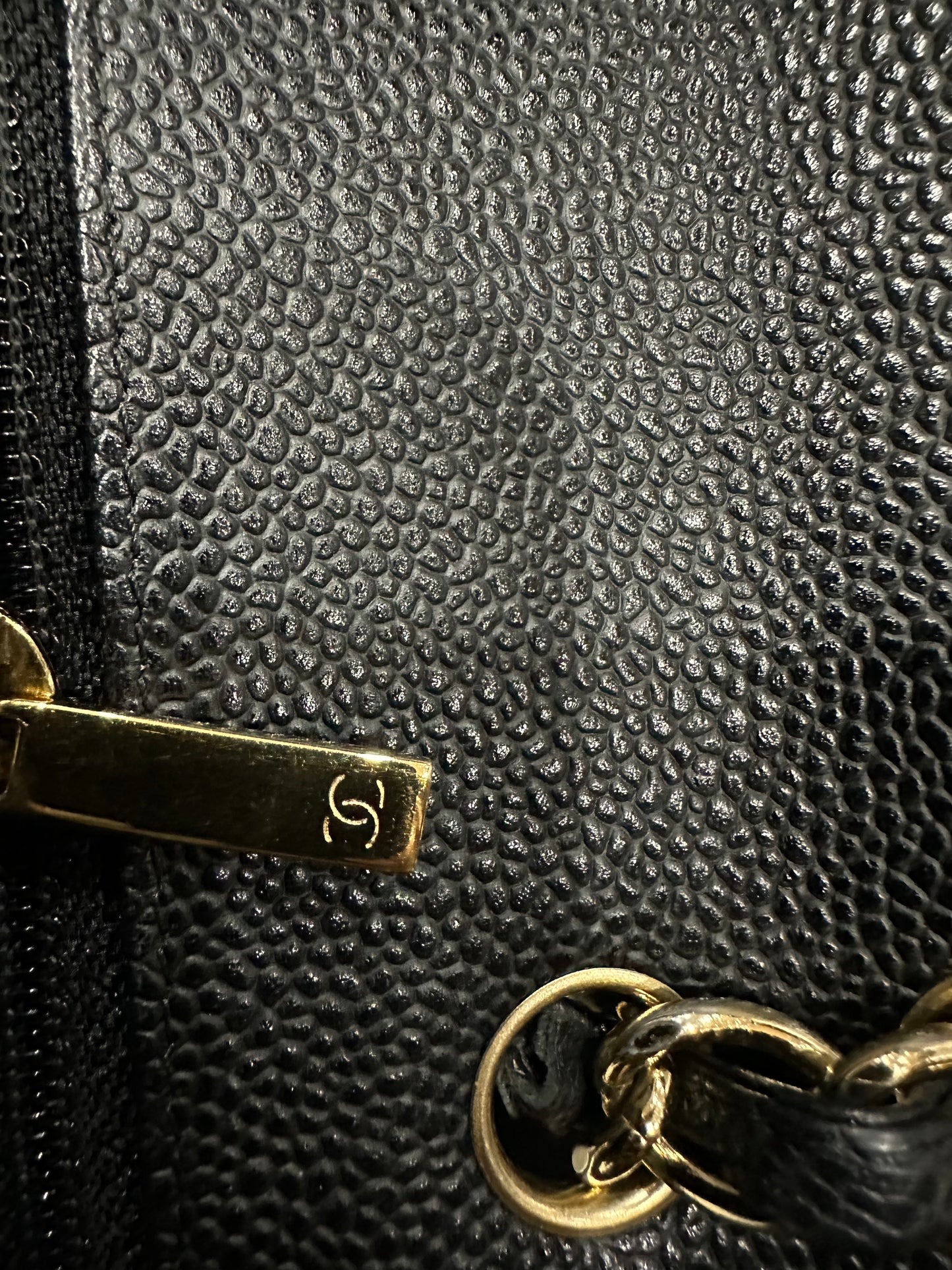 Chanel Classic Single Flap Maxi caviar