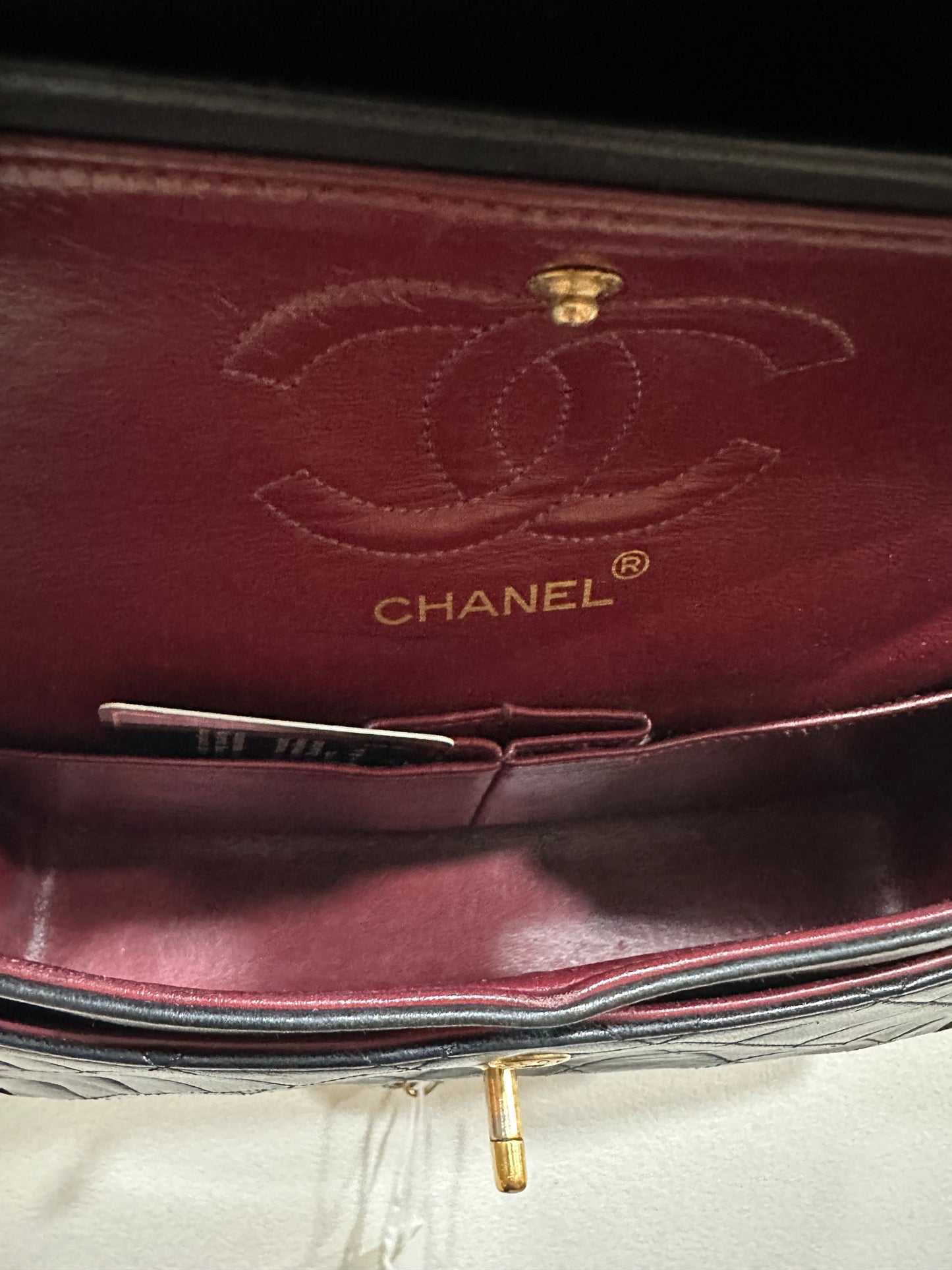 Chanel double flap 23 year 1986