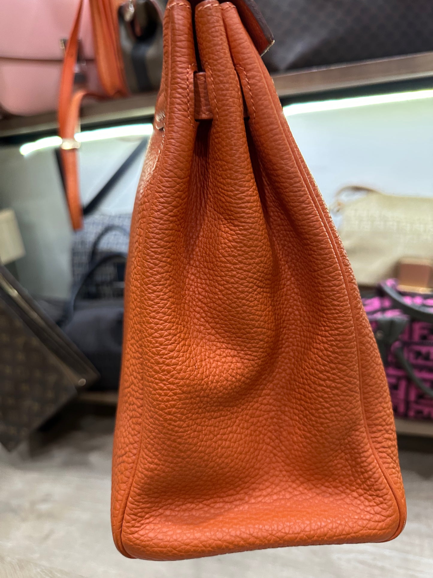 Hermes Kelly 35 Togo orange ◻︎H