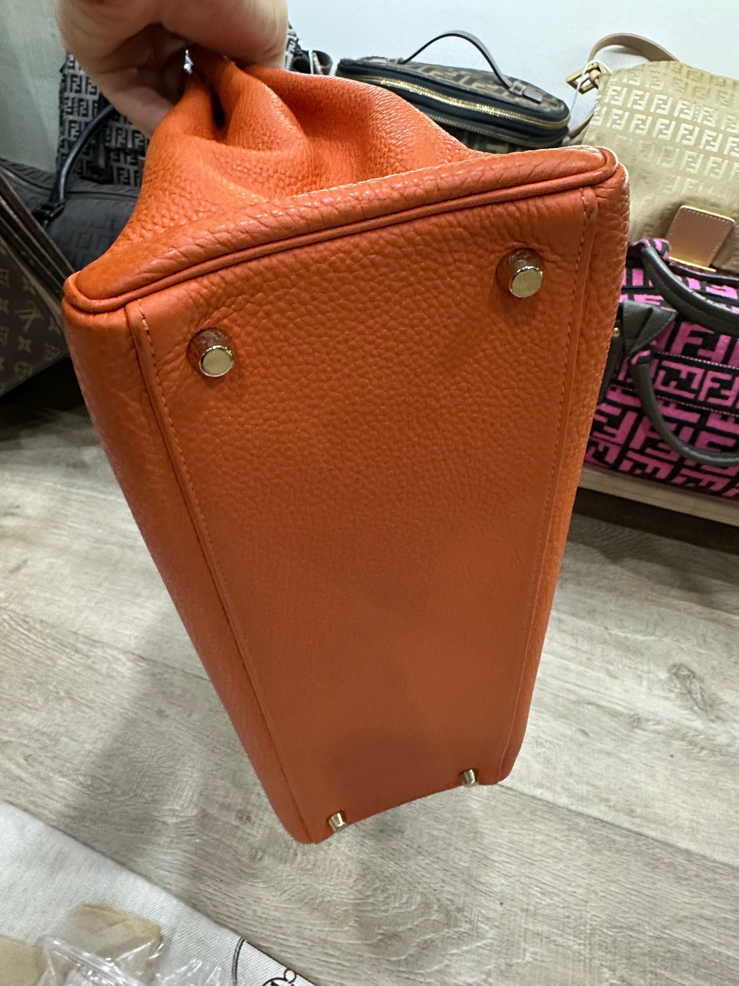 Hermes Kelly 35 Togo orange ◻︎H