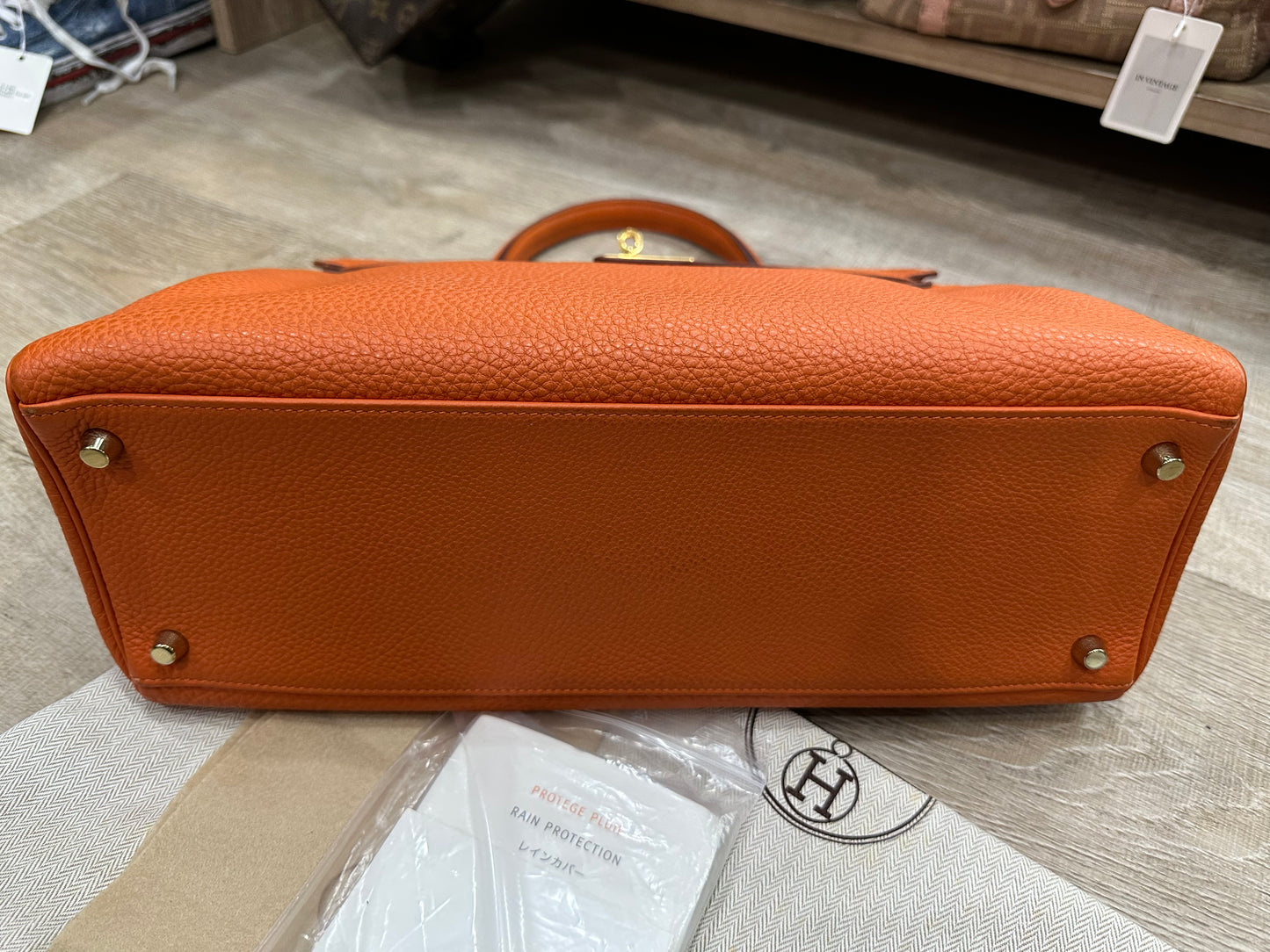 Hermes Kelly 35 Togo orange ◻︎H