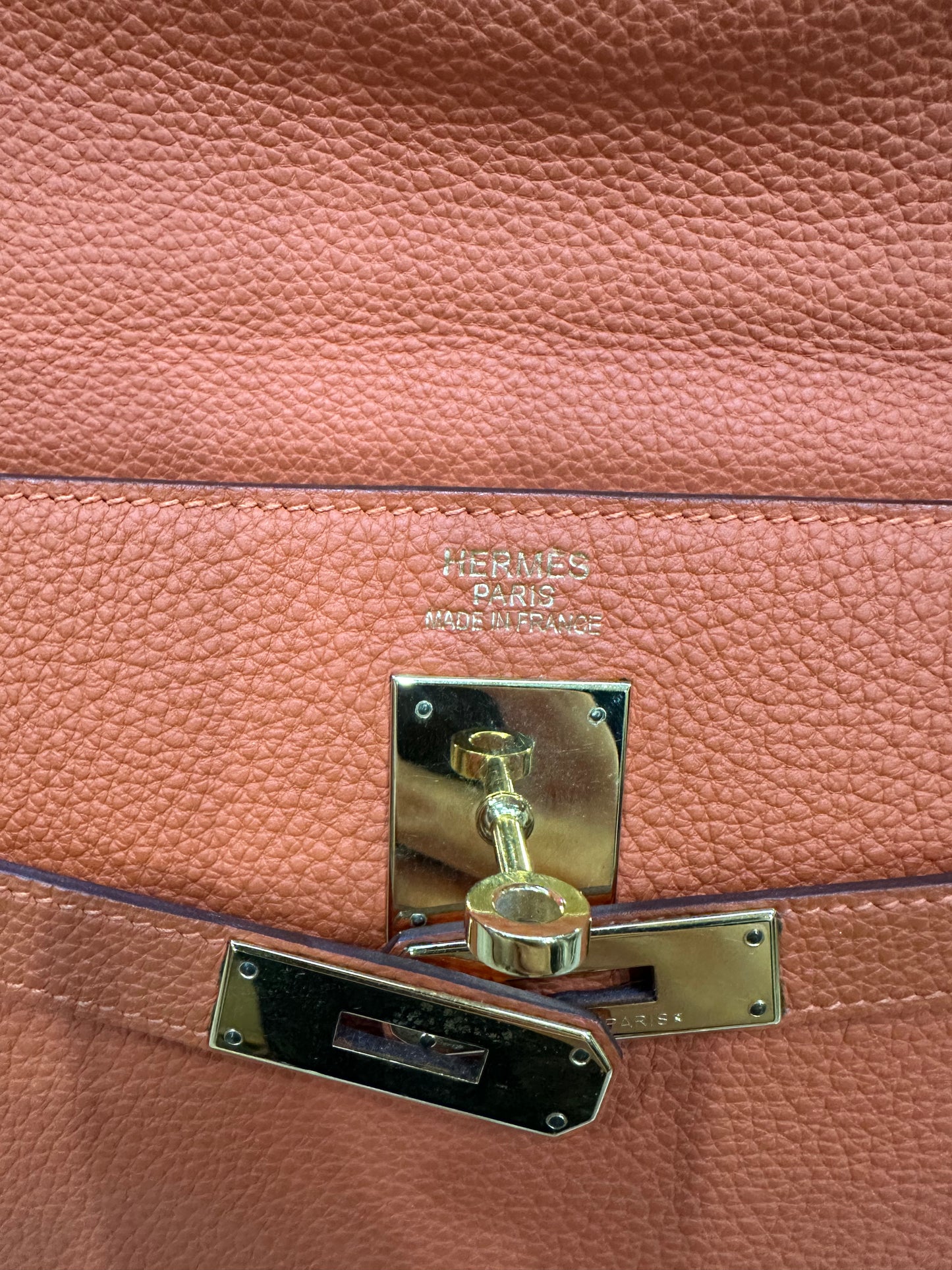 Hermes Kelly 35 Togo orange ◻︎H