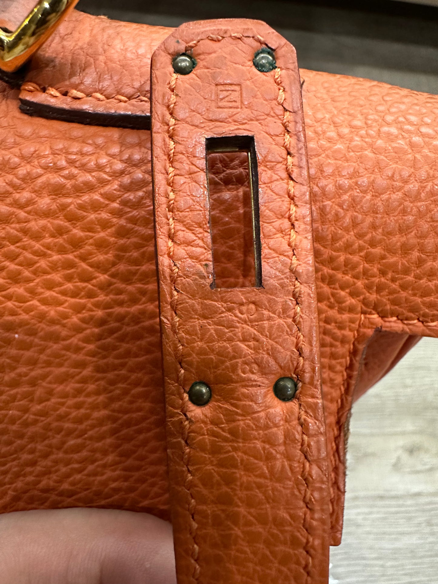 Hermes Kelly 35 Togo orange ◻︎H