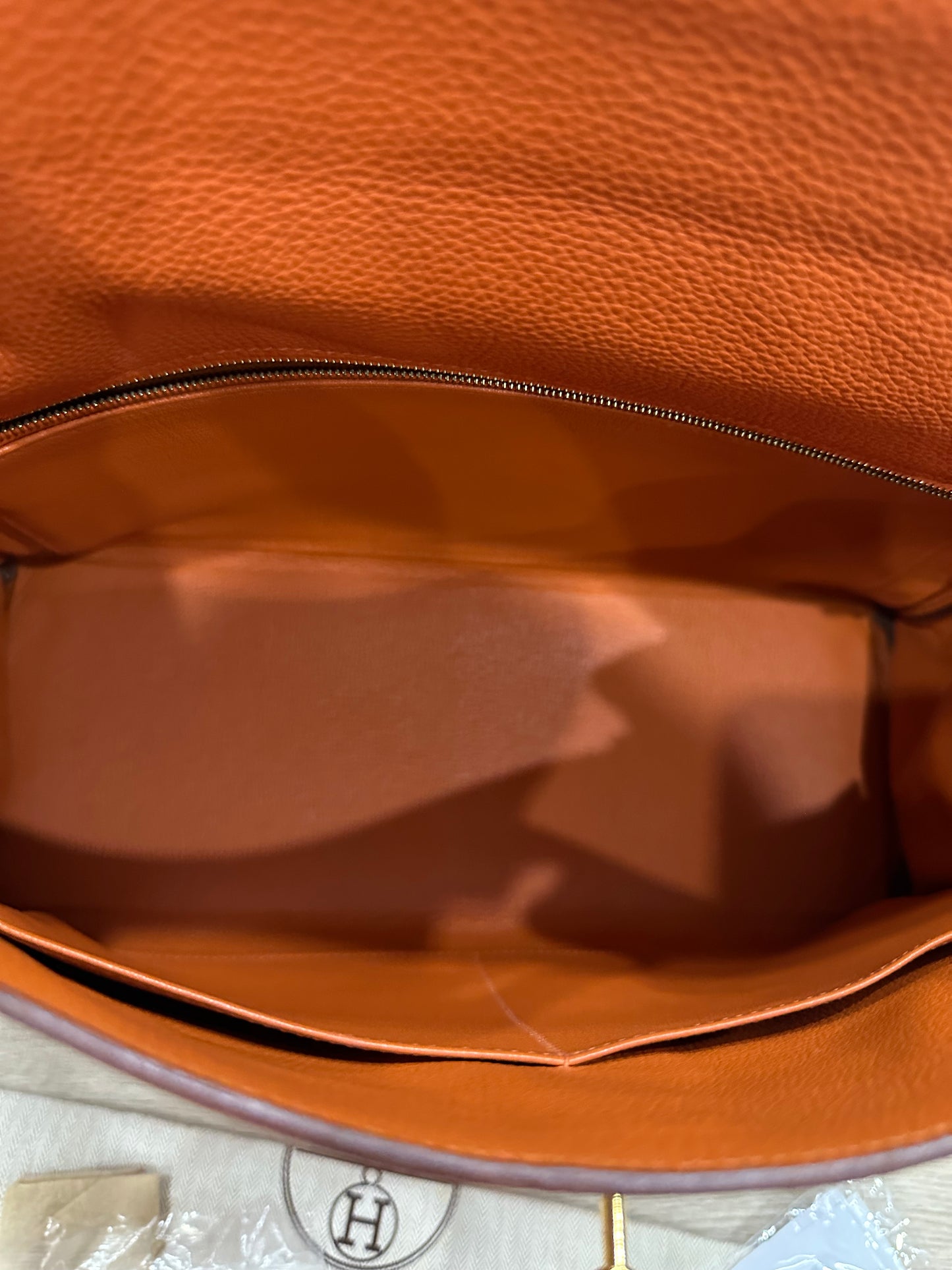 Hermes Kelly 35 Togo orange ◻︎H