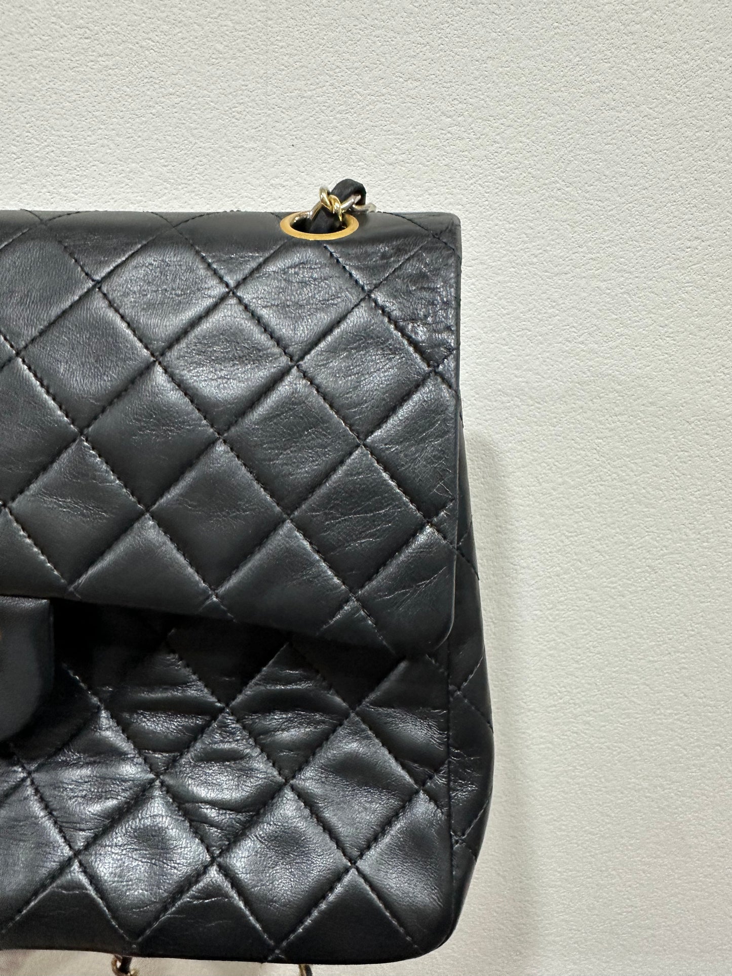 Chanel Double Flap 24K Gold plated (75058)