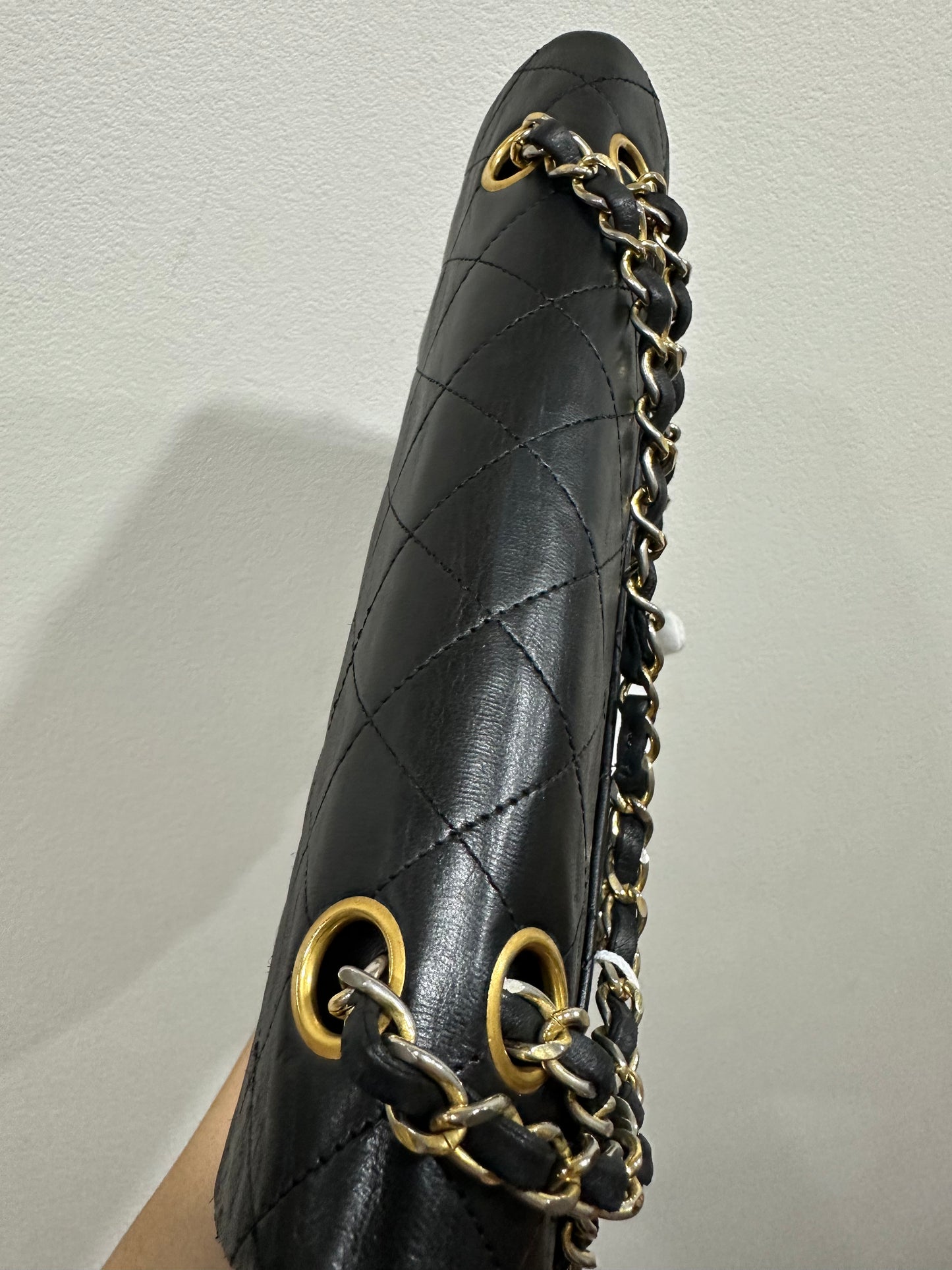 Chanel Double Flap 24K Gold plated (75058)