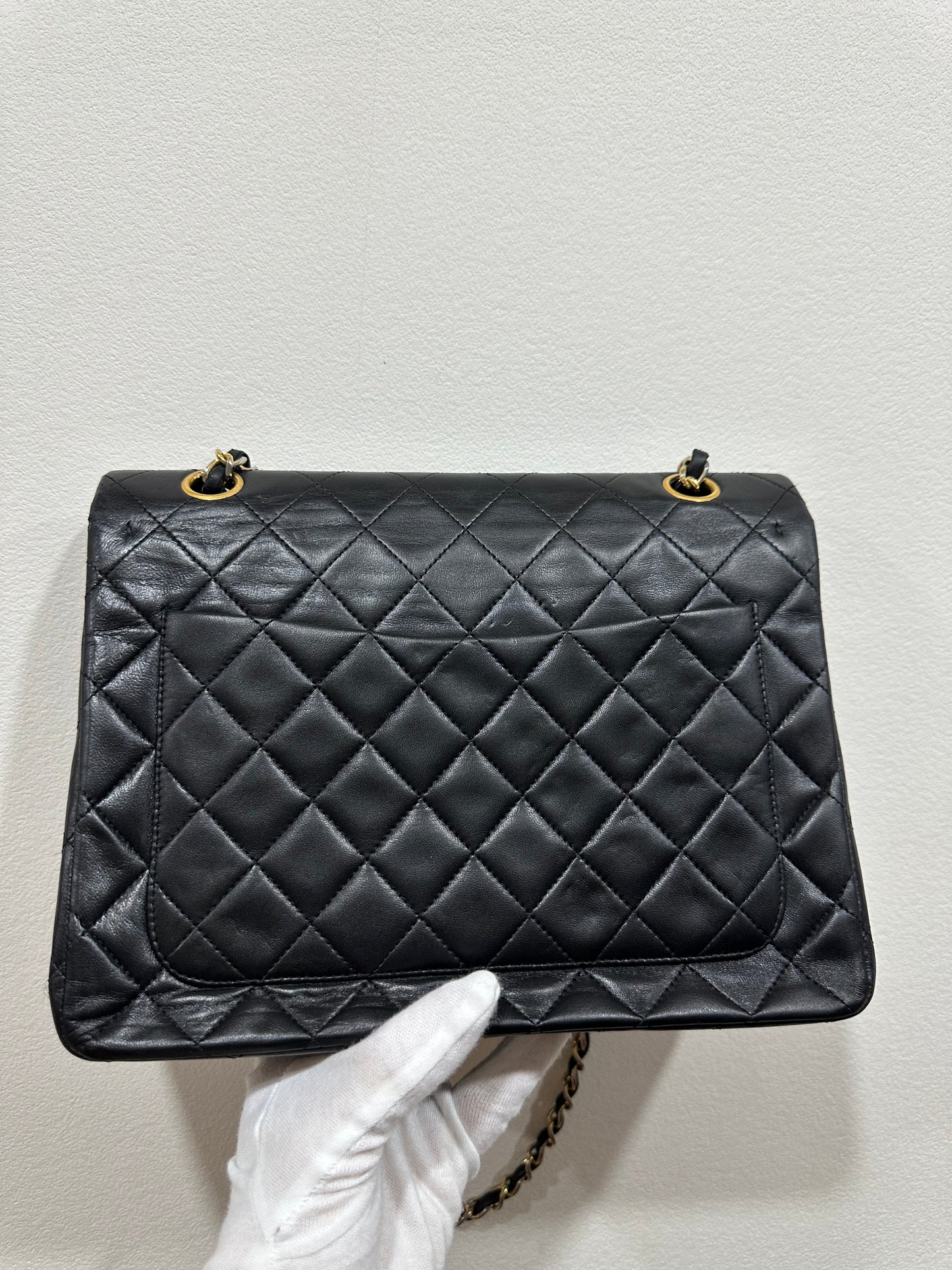 Chanel Double Flap 24K Gold plated (75058)